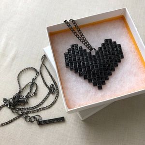 BCBG Heart Necklace
